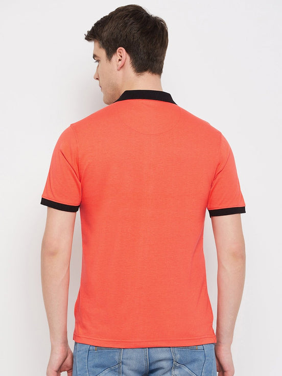 Peach Polo T-Shirt - clubyork