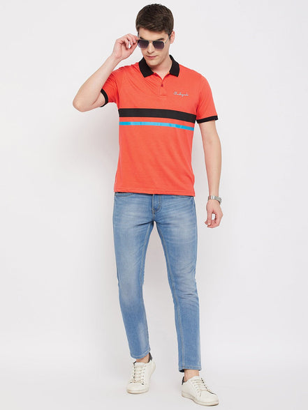 Peach Polo T-Shirt - clubyork
