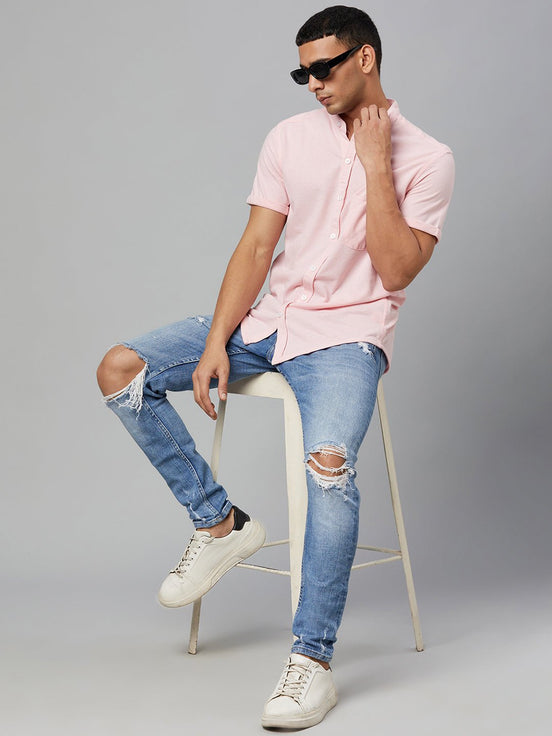 Pink Knitted Shirt - clubyork