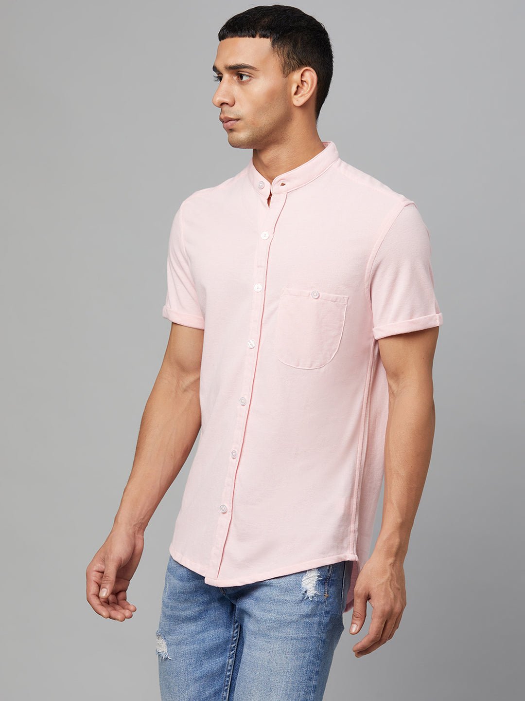 Pink Knitted Shirt - clubyork
