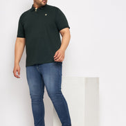 Plus Size Olive Polo T-Shirt - clubyork