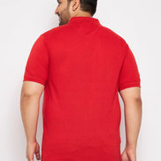 Plus size Red Polo T-Shirt - clubyork