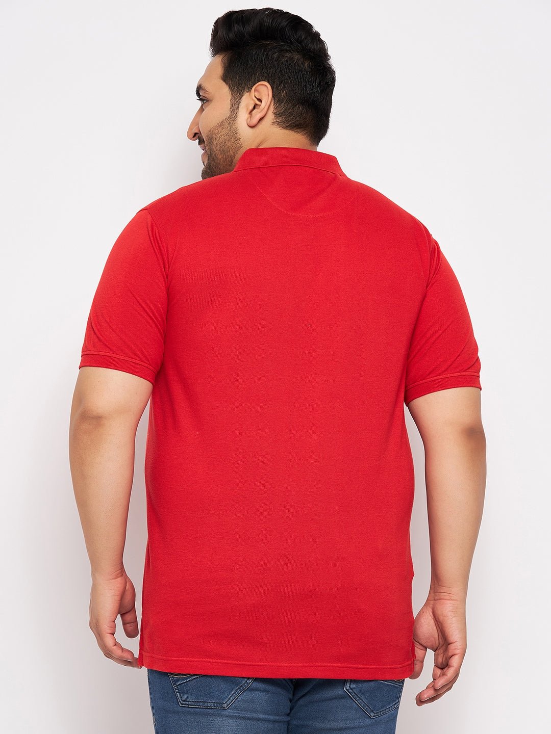Plus size Red Polo T-Shirt - clubyork