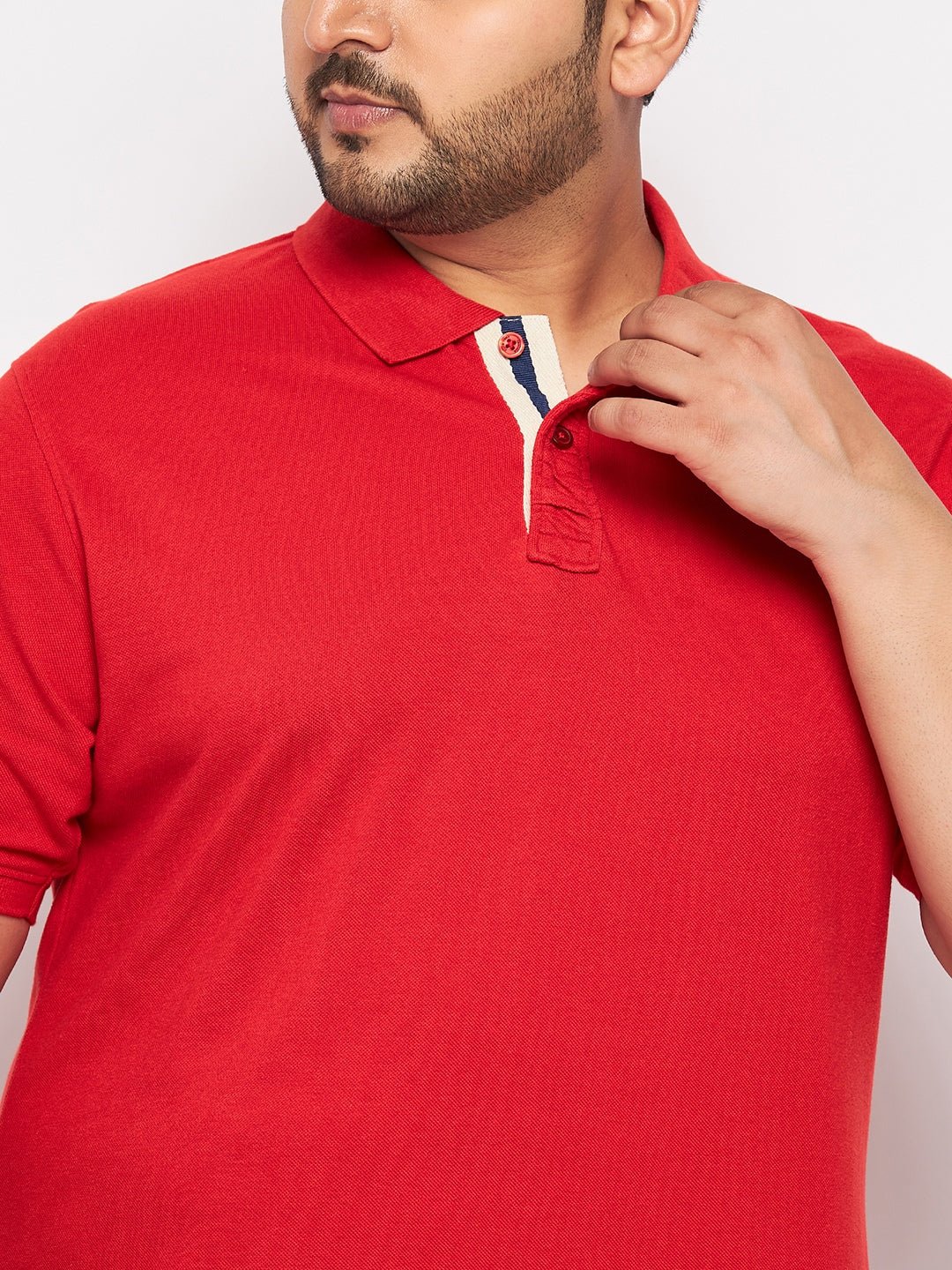 Plus size Red Polo T-Shirt - clubyork