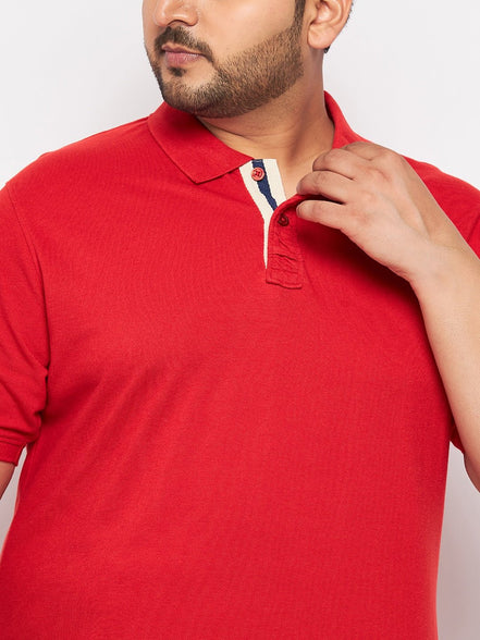 Plus size Red Polo T-Shirt - clubyork