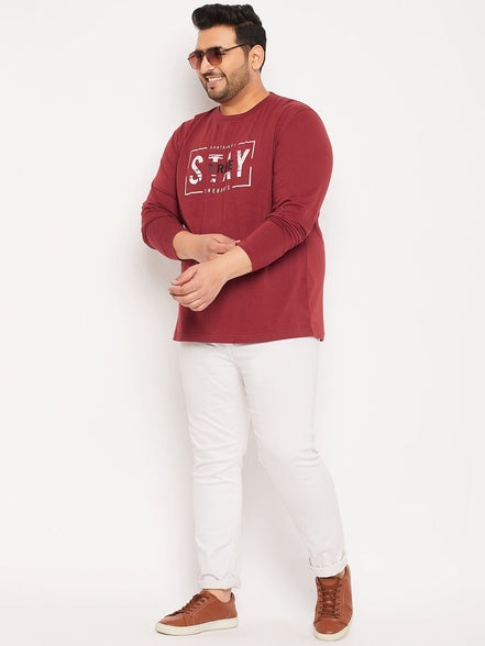 Plus Size Round Neck T-Shirt - clubyork
