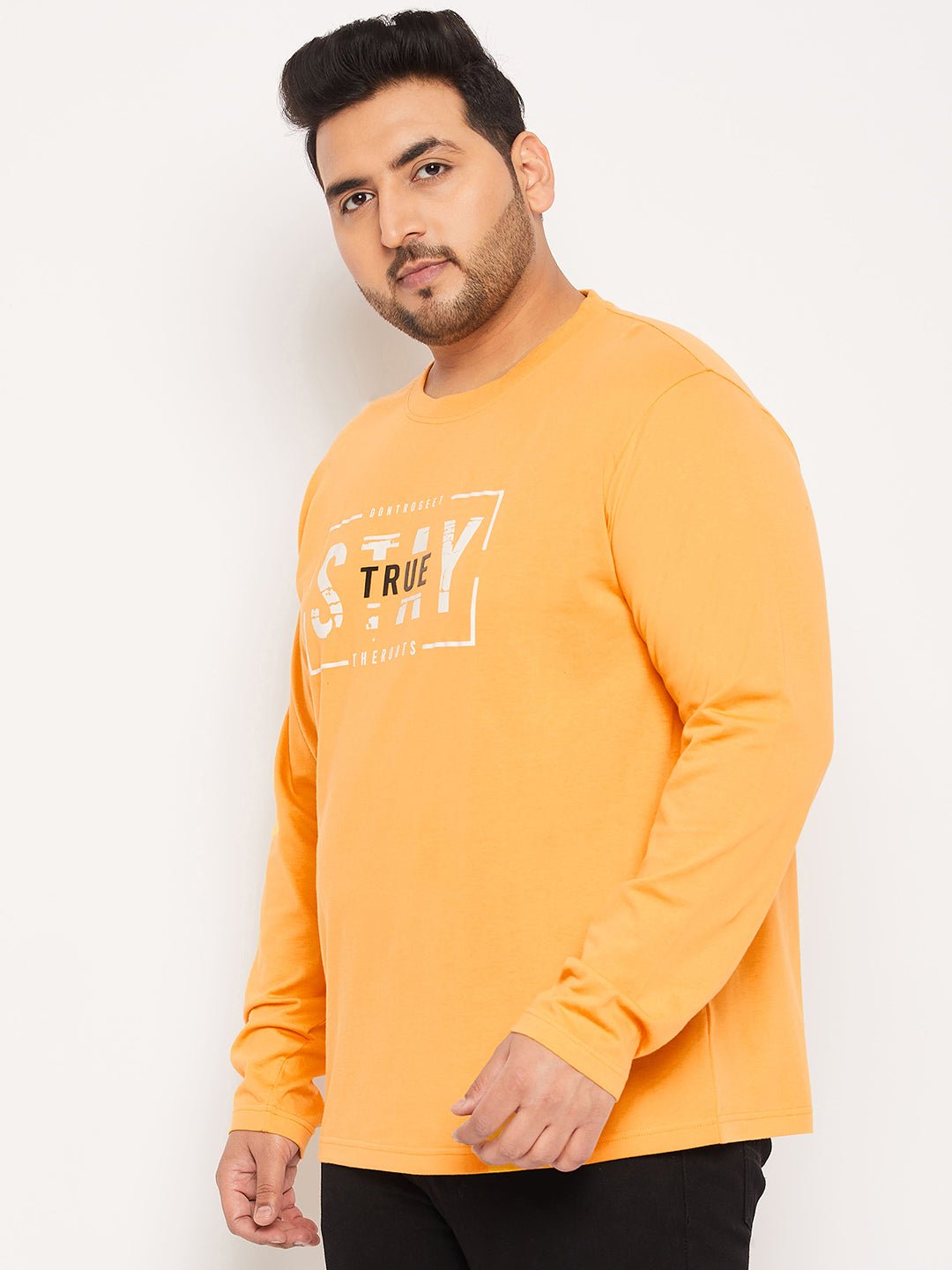 Plus Size Round Neck T-Shirt - clubyork