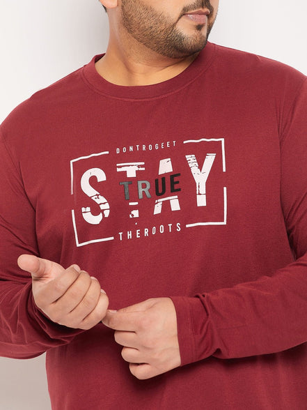 Plus Size Round Neck T-Shirt - clubyork