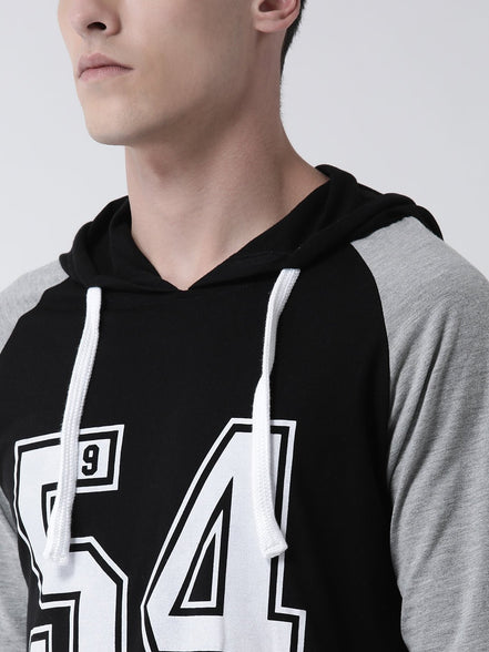 Printed Hoodie T-Shirt - clubyork