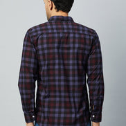 Purple Full Sleeve Casual Shirt - clubyork