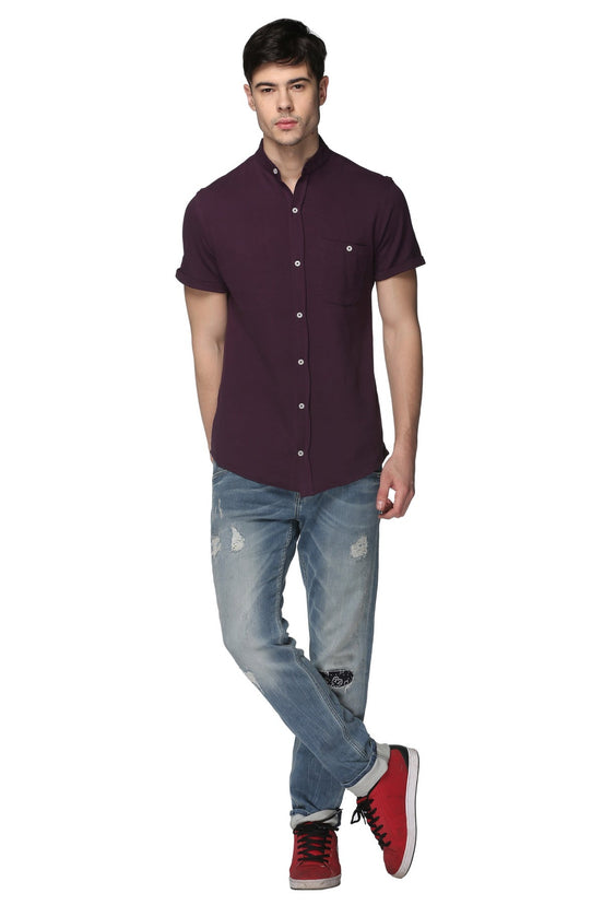 Purple Knitted Shirt - clubyork