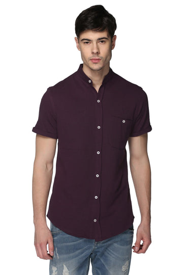 Purple Knitted Shirt - clubyork