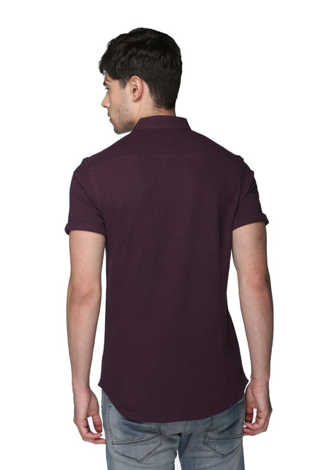Purple Knitted Shirt - clubyork