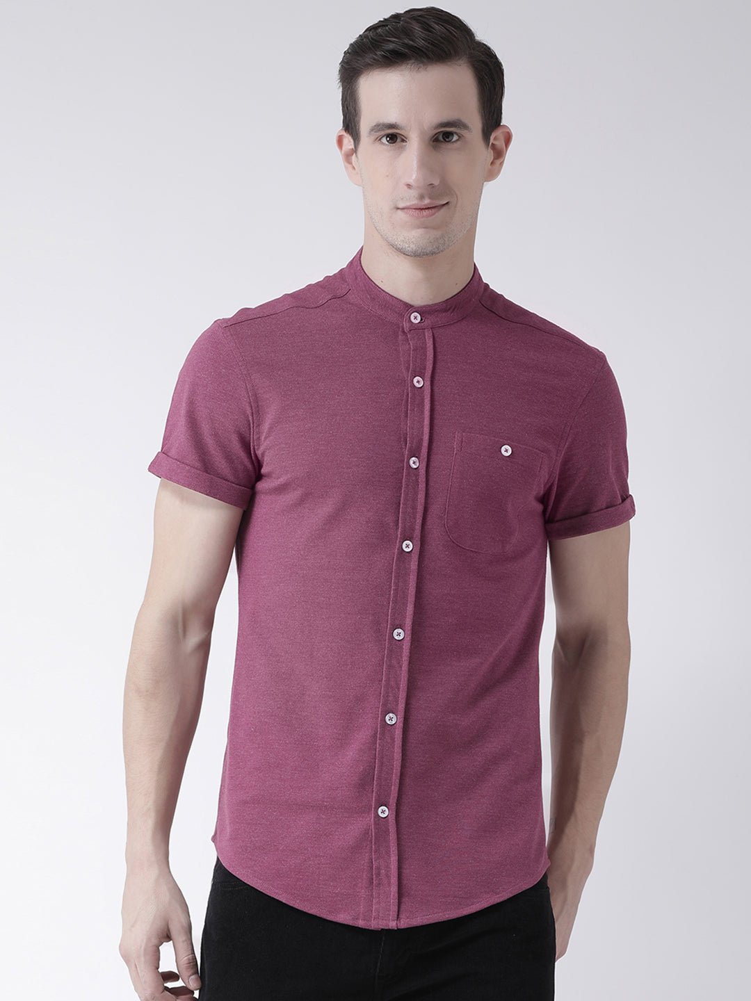 Purple Knitted Shirt - clubyork