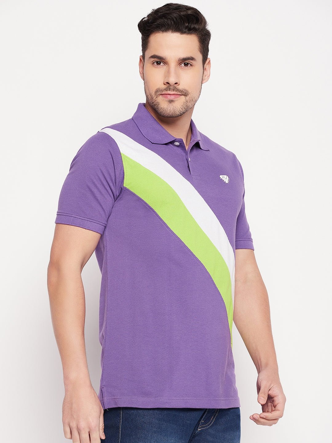 Purple Polo T-shirt - clubyork