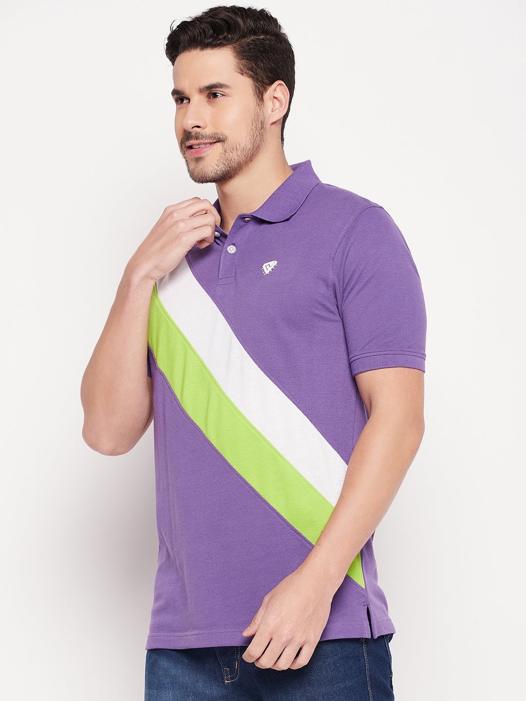 Purple Polo T-shirt - clubyork