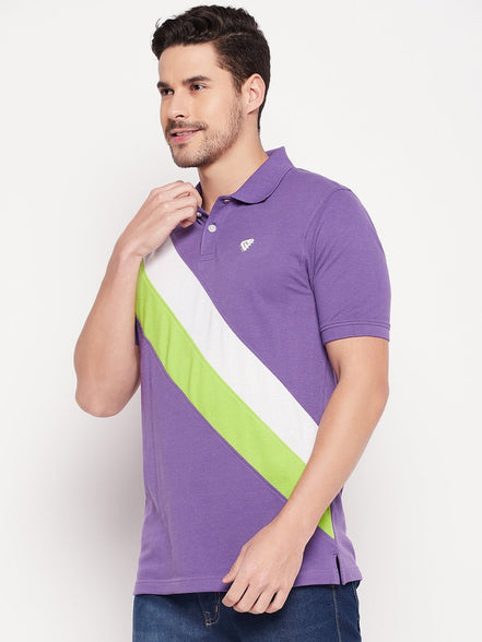 Purple Polo T-shirt - clubyork