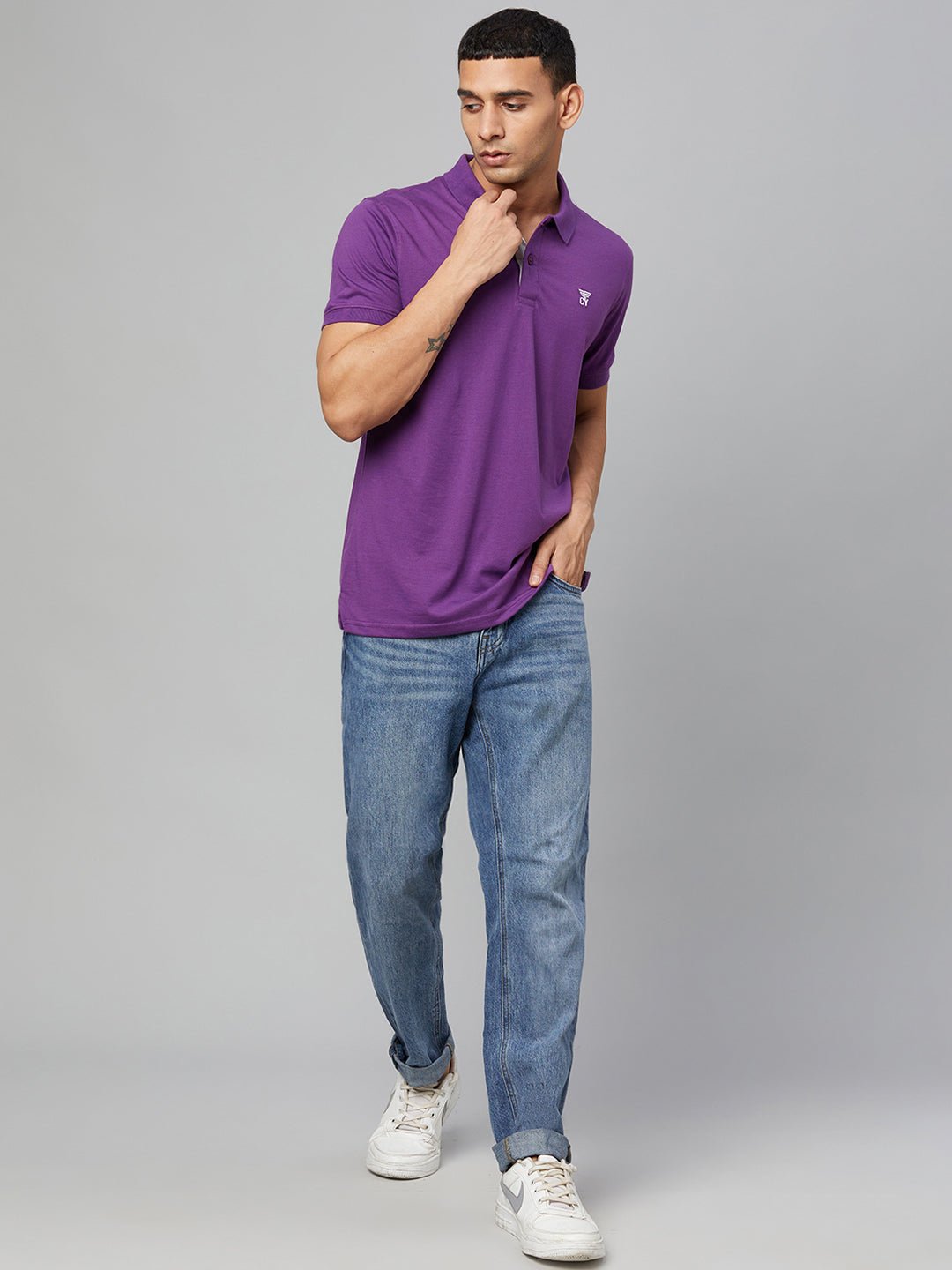 Purple Polo T-Shirt - clubyork