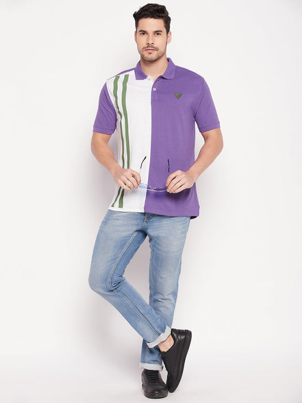 Purple Polo T-shirt - clubyork
