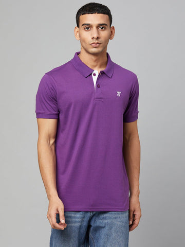 Purple Polo T-Shirt - clubyork