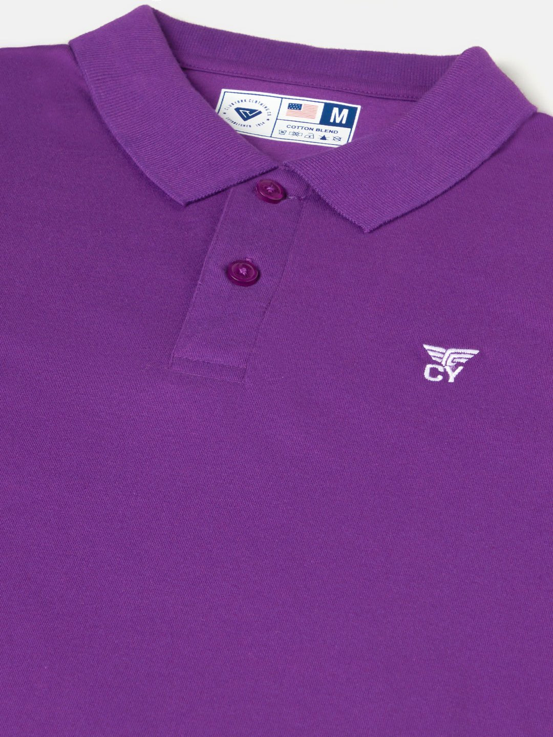 Purple Polo T-Shirt - clubyork