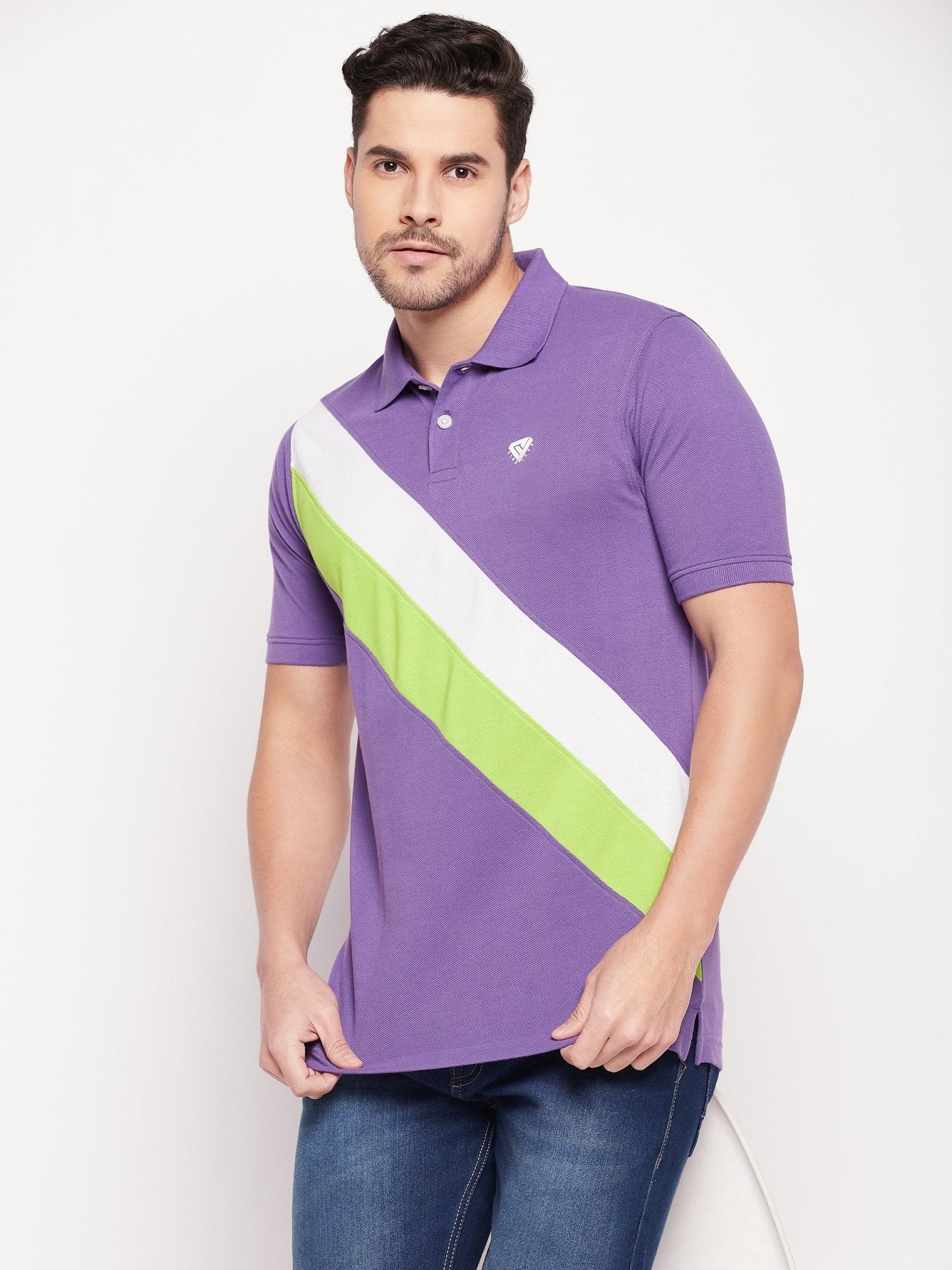 Purple Polo T-shirt - clubyork