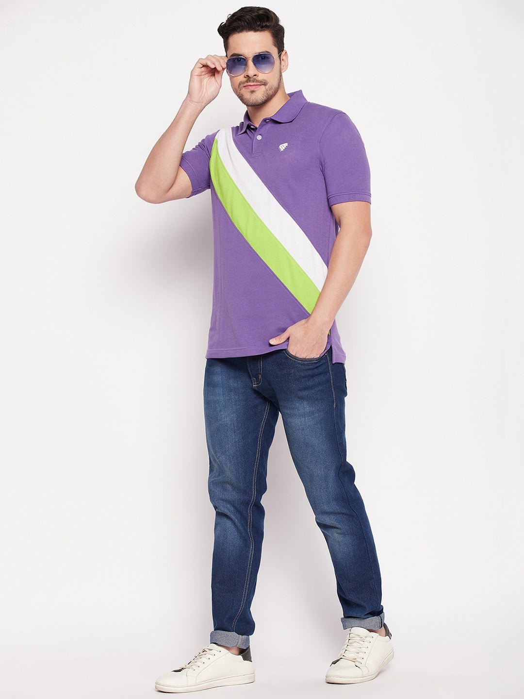 Purple Polo T-shirt - clubyork