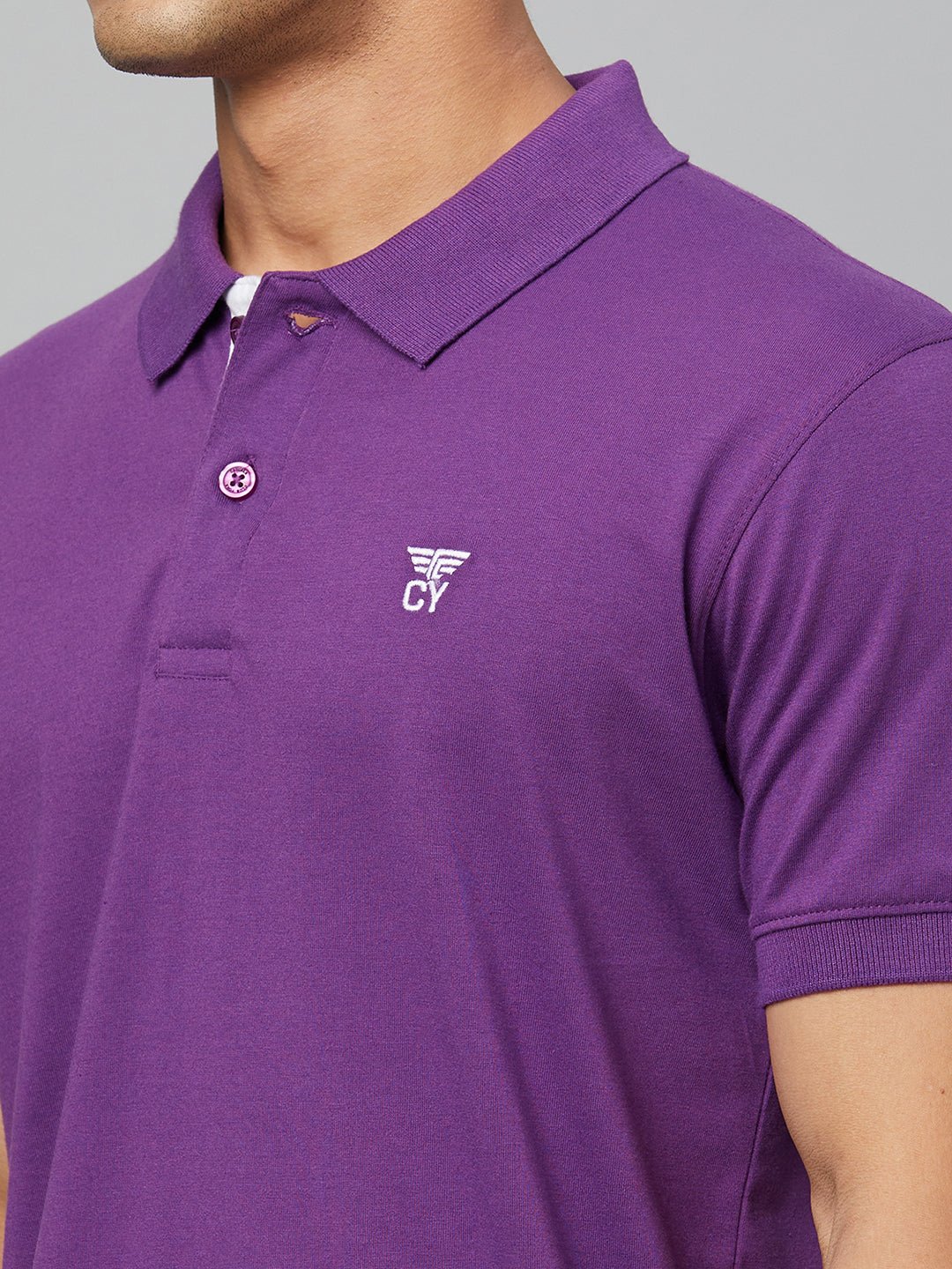 Purple Polo T-Shirt - clubyork