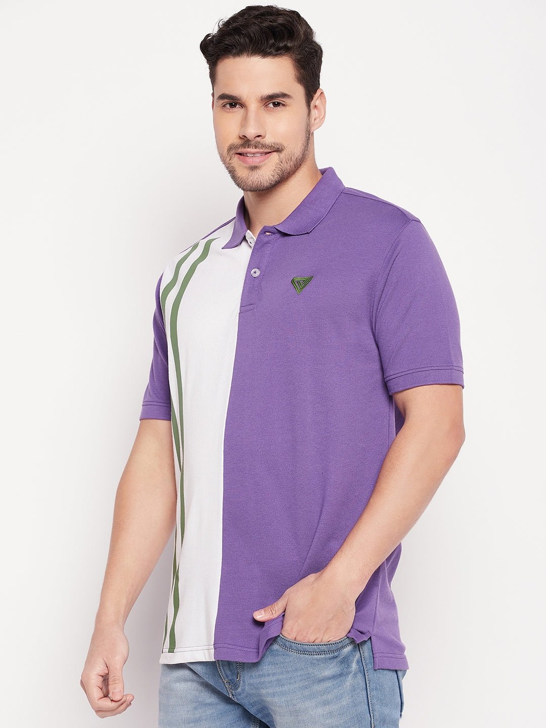 Purple Polo T-shirt - clubyork