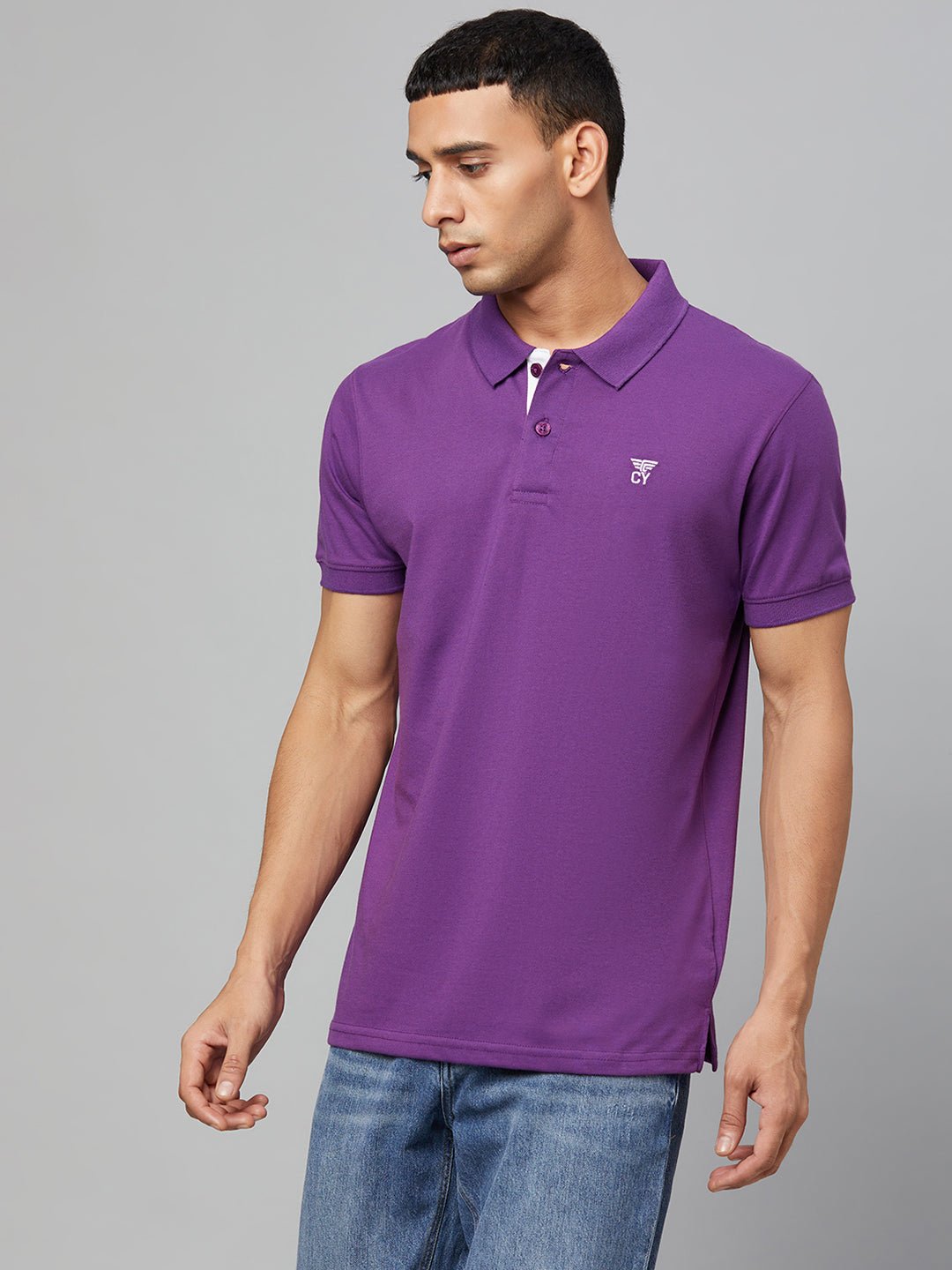 Purple Polo T-Shirt - clubyork