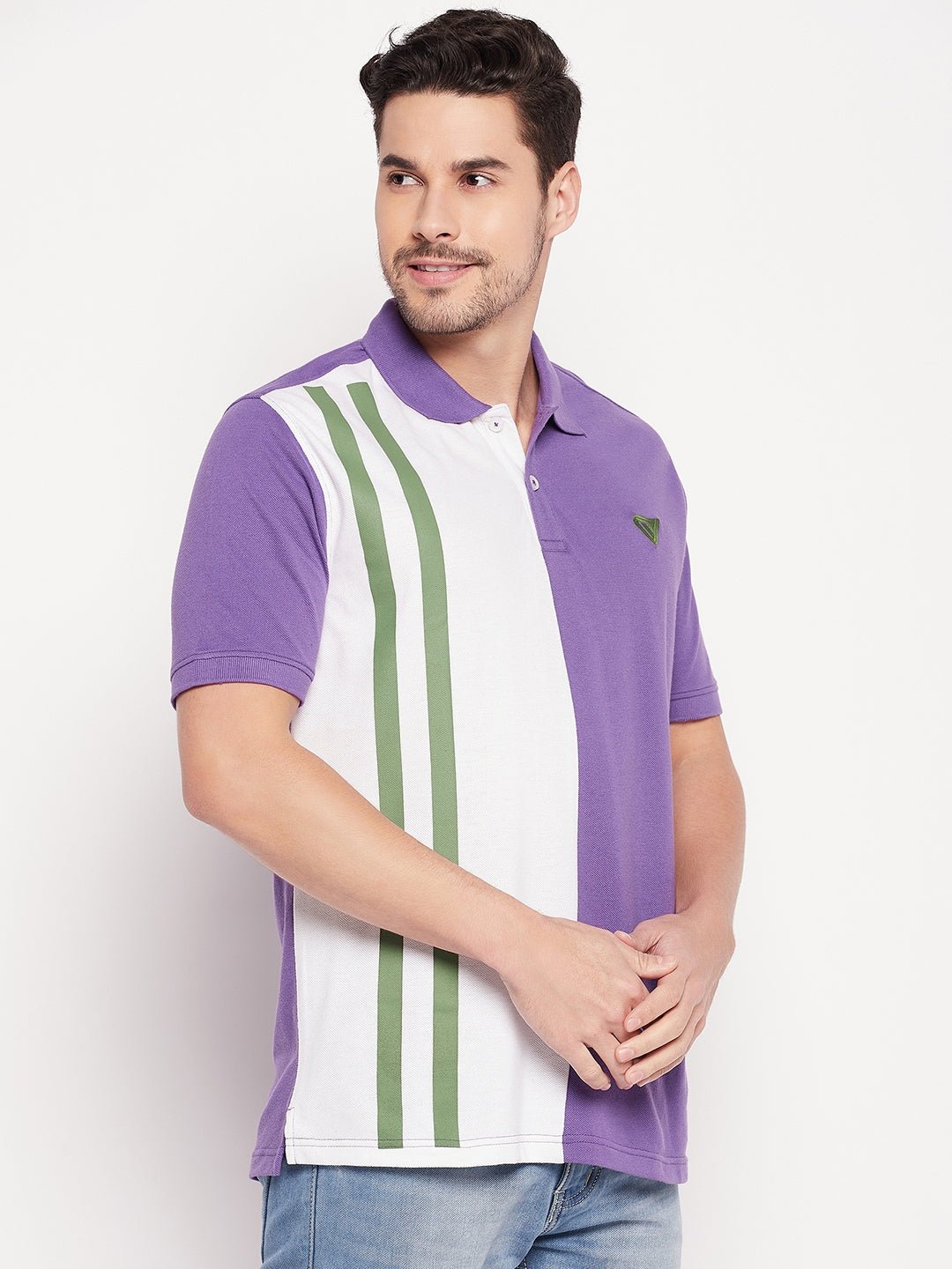 Purple Polo T-shirt - clubyork
