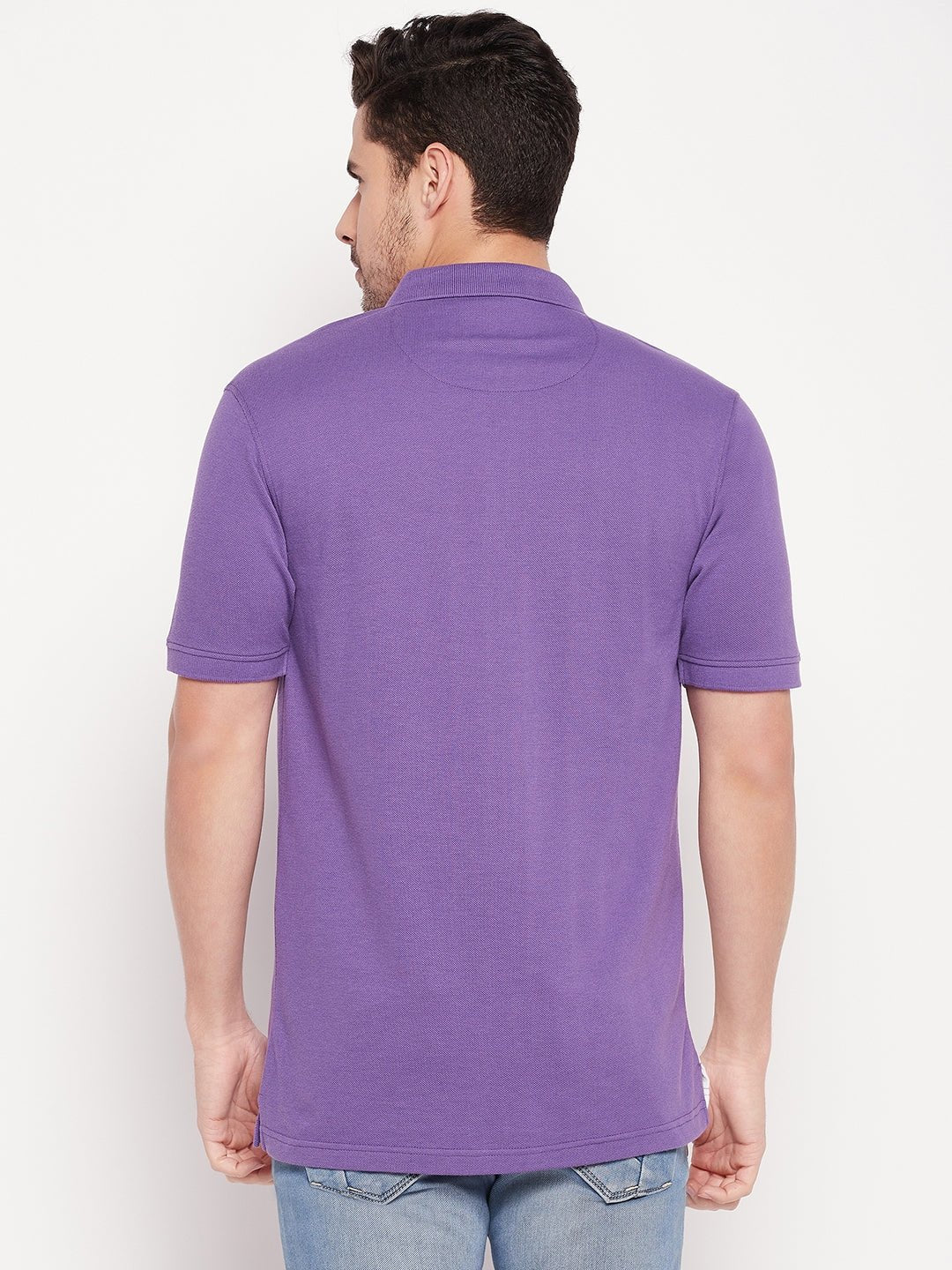 Purple Polo T-shirt - clubyork