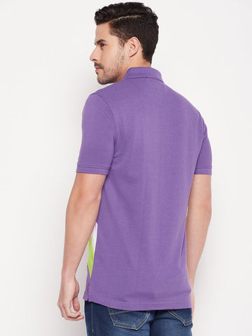 Purple Polo T-shirt