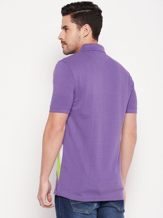 Purple Polo T-shirt - clubyork