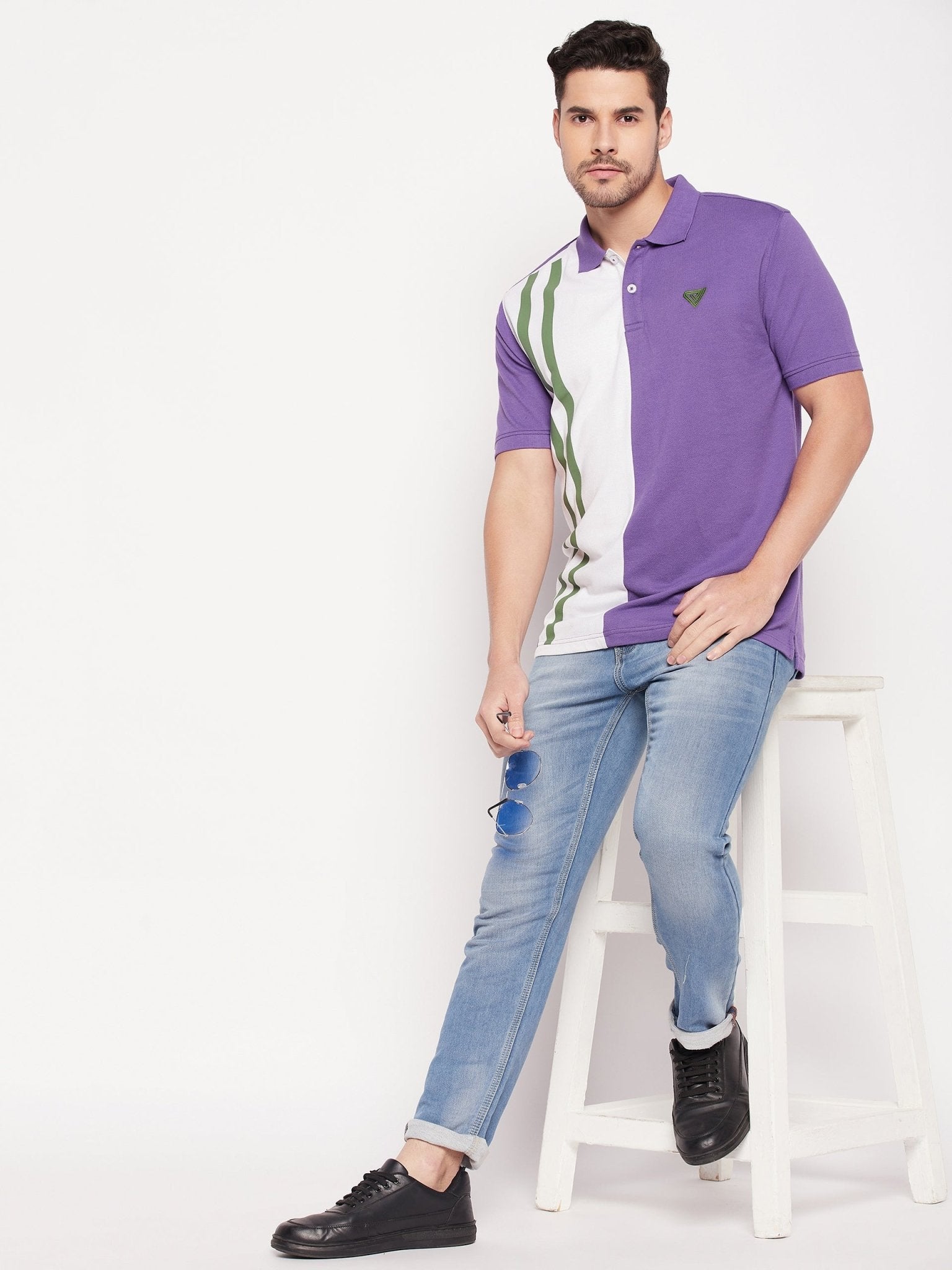 Purple Polo T-shirt - clubyork