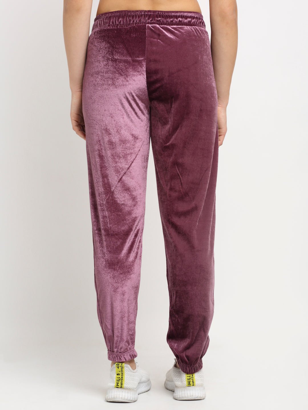 Purple Velvet Trackpant - clubyork