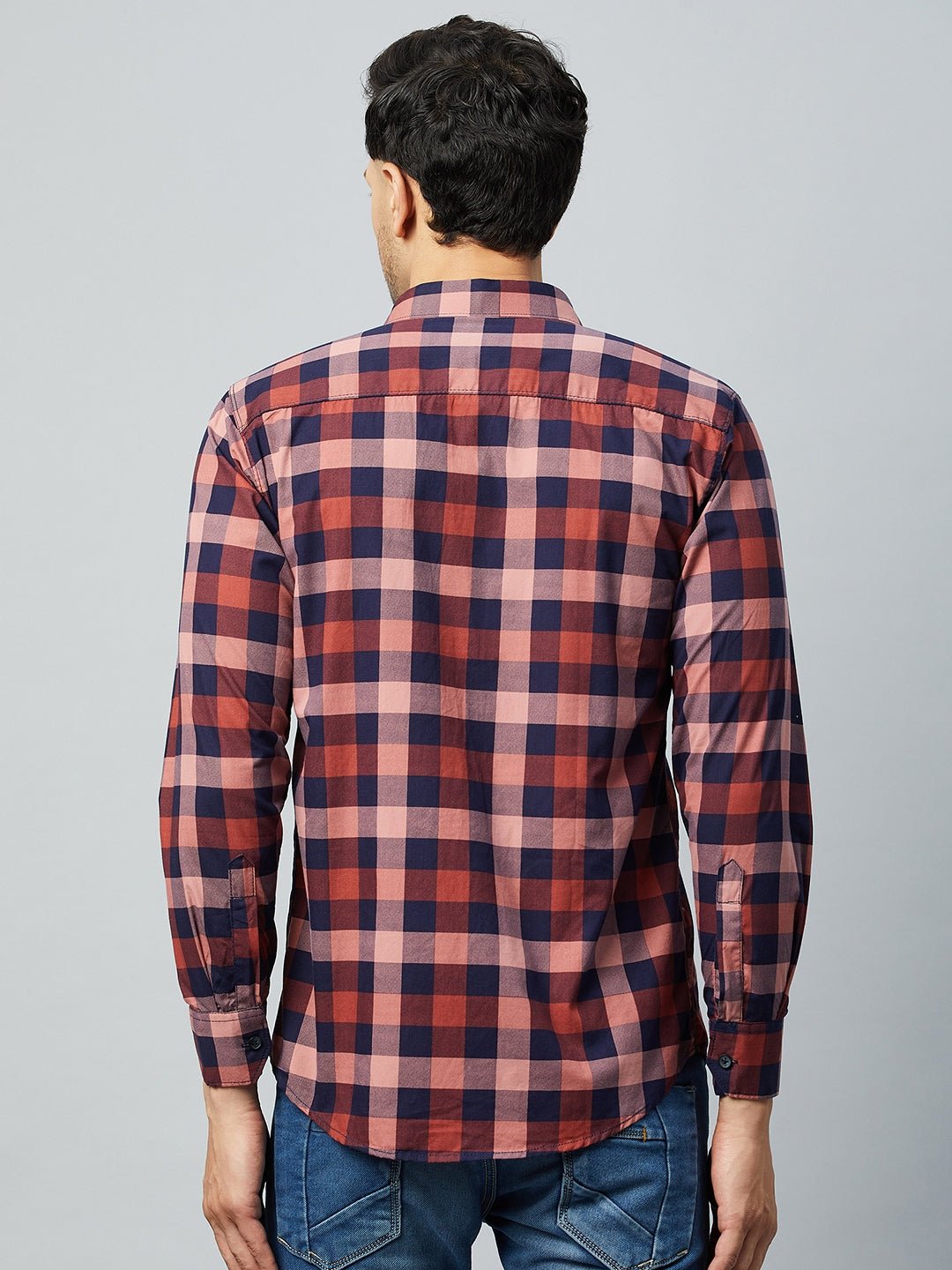 Red Full Sleeve Casual Shirt - clubyork