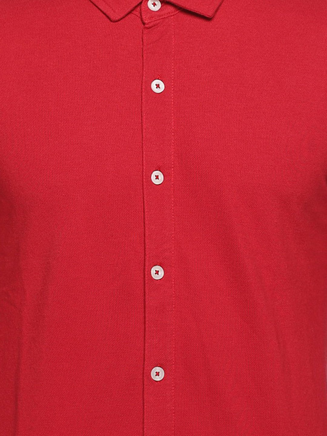 Red Knitted Shirt - clubyork