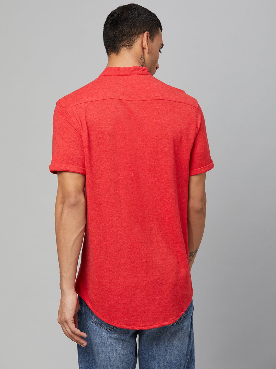 Red Knitted Shirt - clubyork
