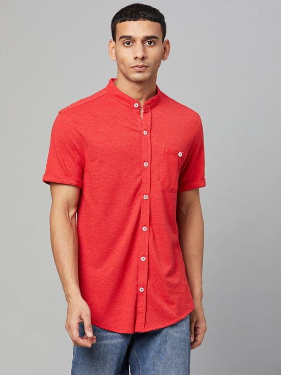 Red Knitted Shirt - clubyork