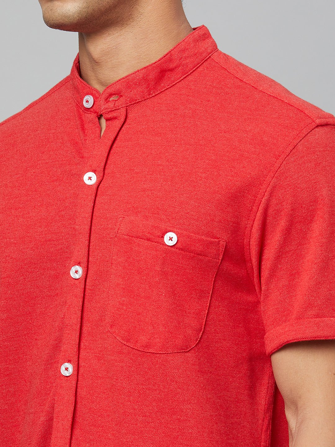 Red Knitted Shirt - clubyork