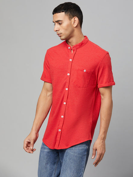 Red Knitted Shirt - clubyork