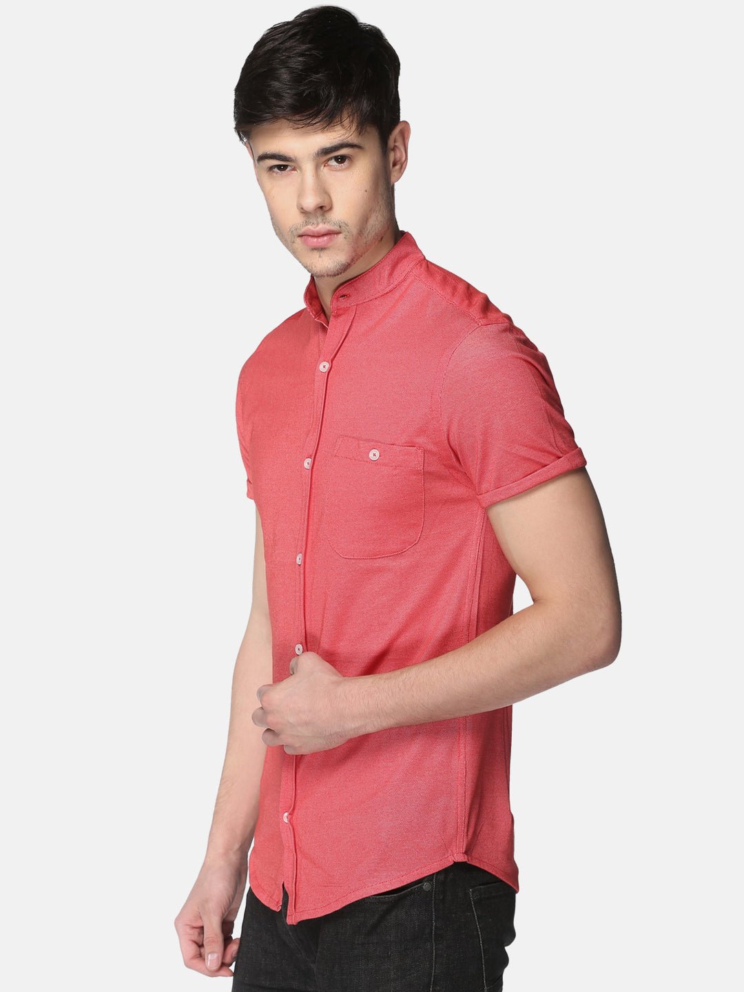 Red Knitted Shirt - clubyork