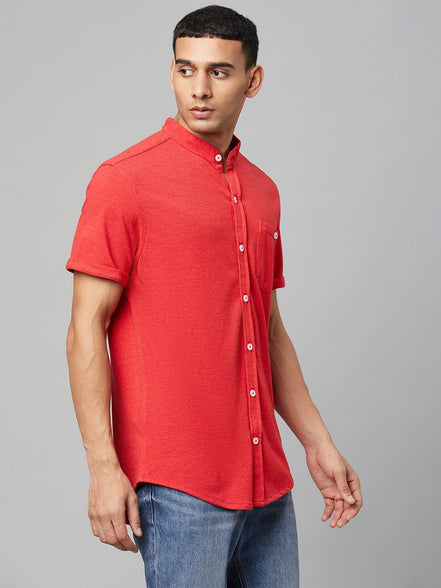 Red Knitted Shirt - clubyork