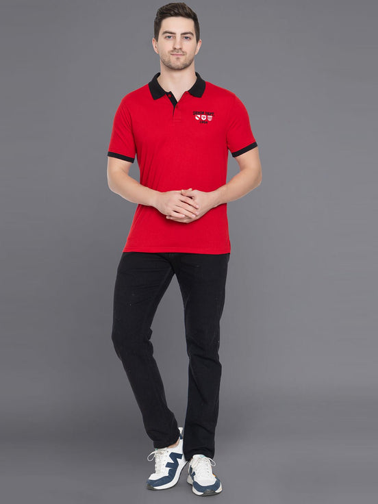 Red Polo T-Shirt - clubyork