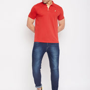 Red Polo T-Shirt - clubyork
