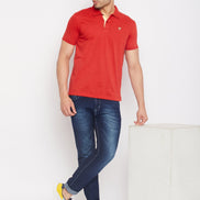 Red Polo T-Shirt - clubyork
