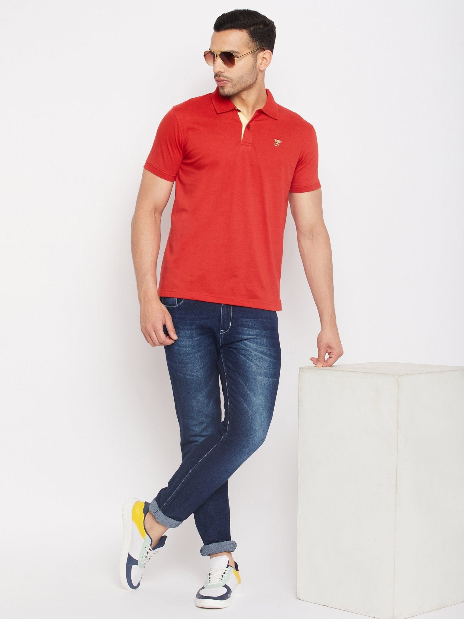 Red Polo T-Shirt - clubyork