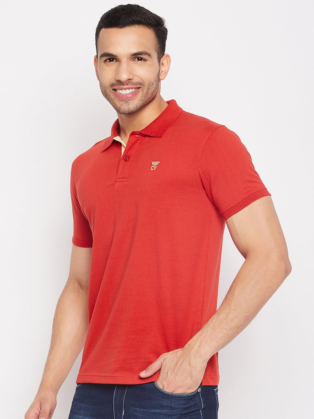 Red Polo T-Shirt - clubyork