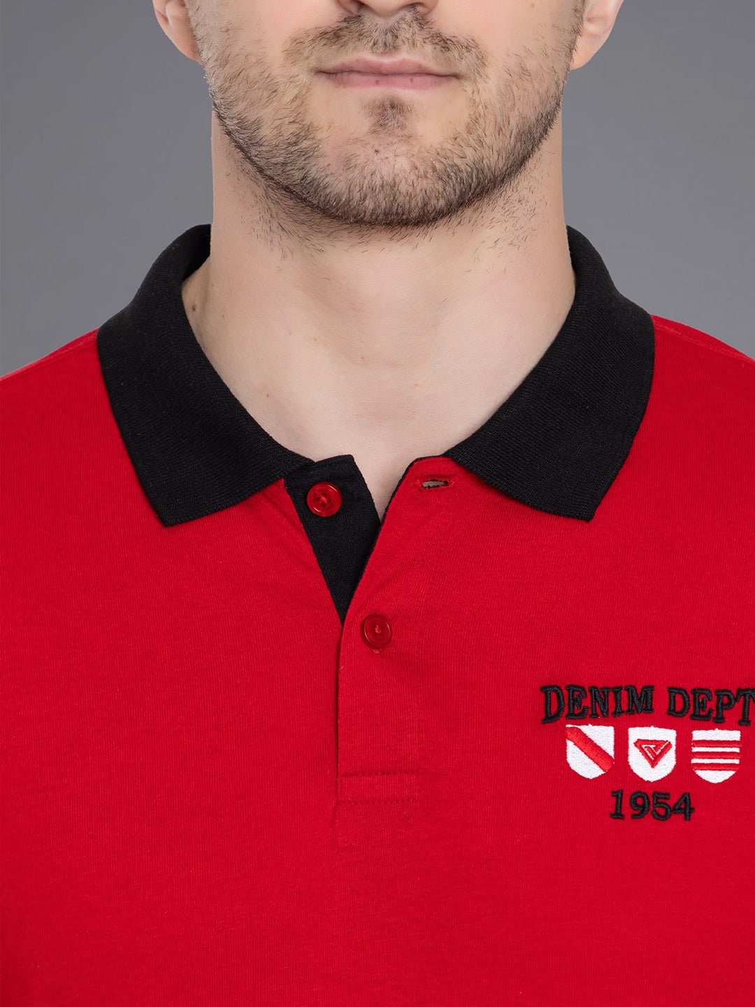 Red Polo T-Shirt - clubyork